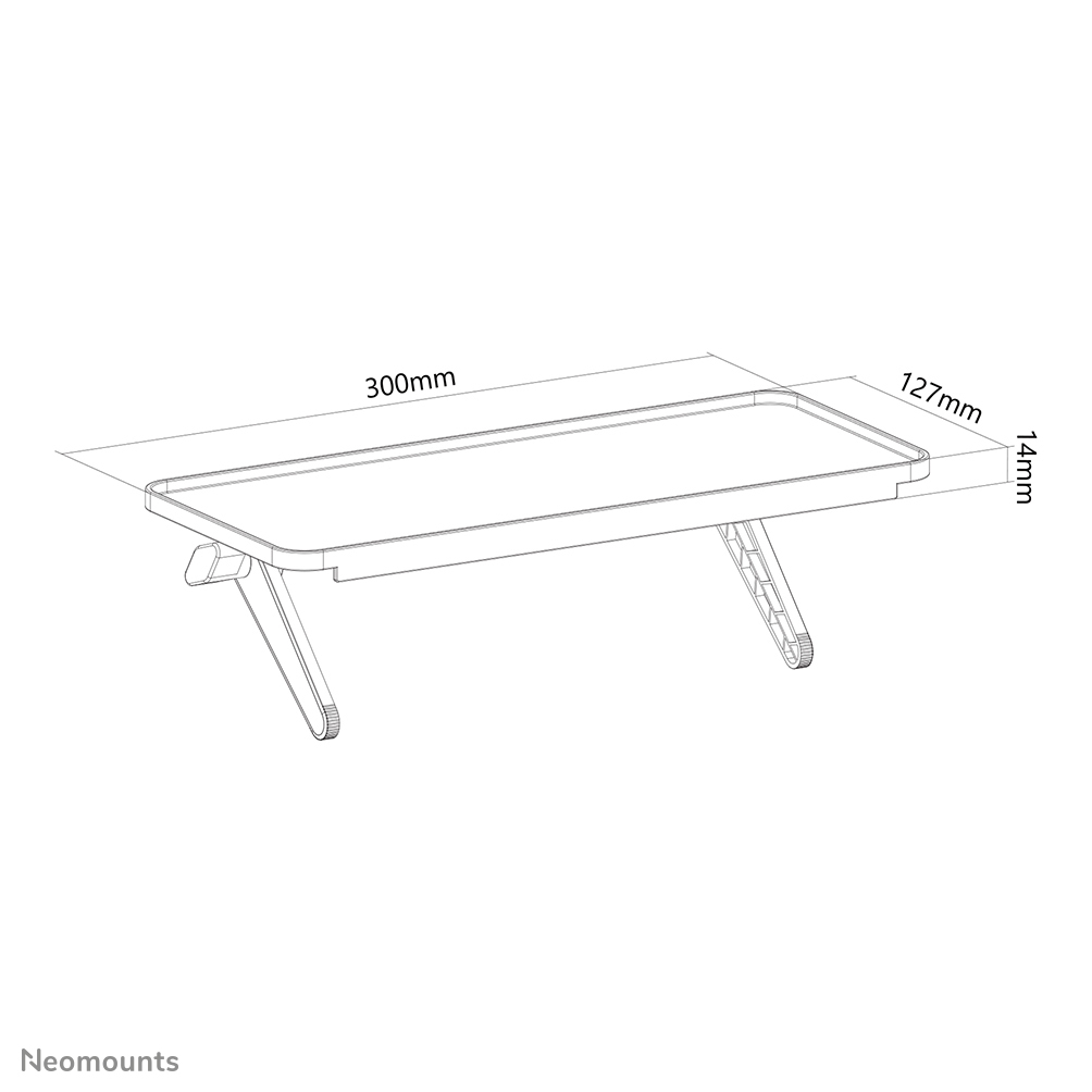 Neomounts AWL28-220BL1 Support pour multimédia - universel